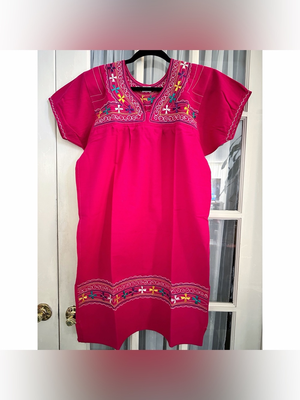Mexican Santo Domingo Tunic Dress L